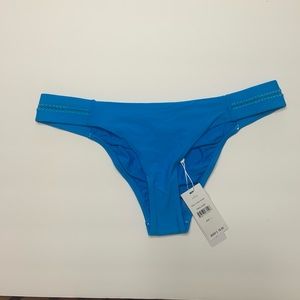 PilyQ Tropics stitched side teeny bottom NWT